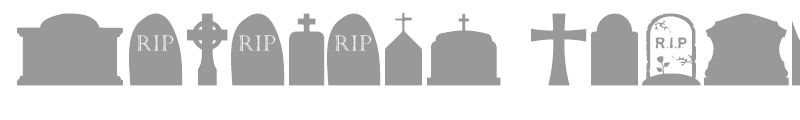 Cemetery Icons